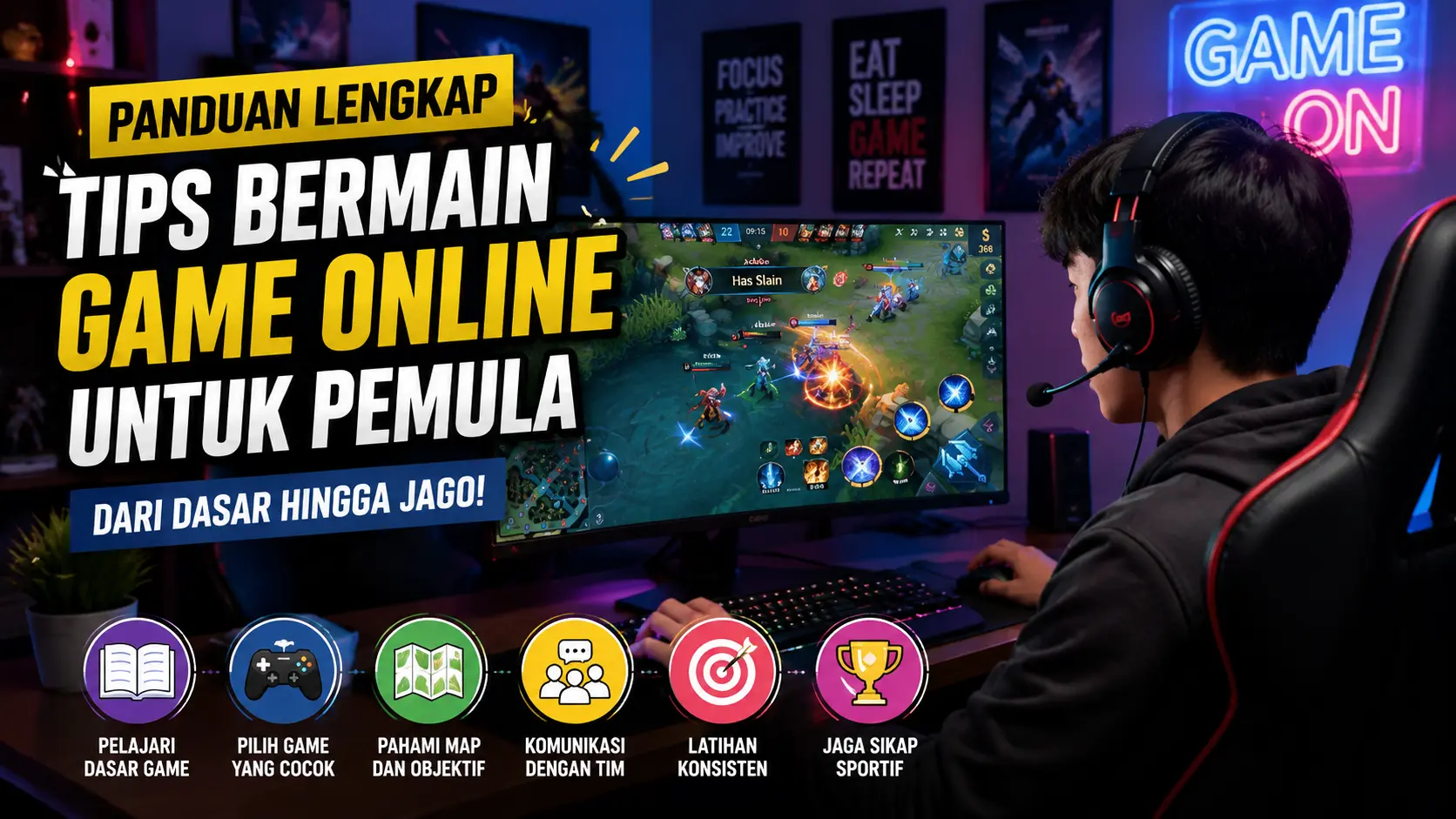 Tips bermain game online untuk pemula agar cepat mahir