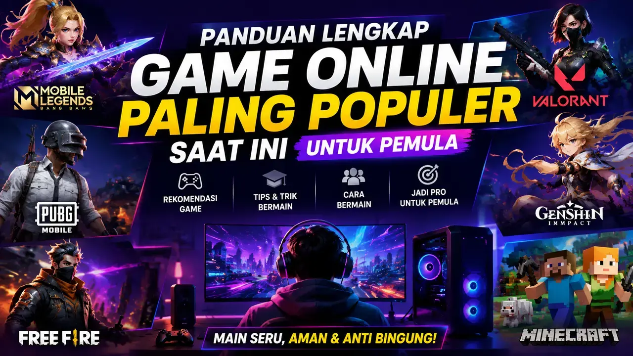 Panduan game online paling populer saat ini untuk pemula